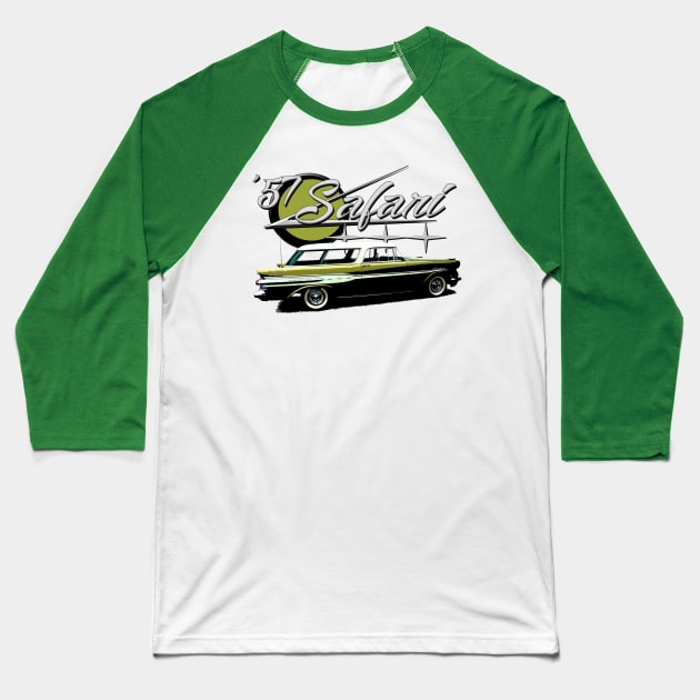 57 Safari Baseball T-Shirt by Chads